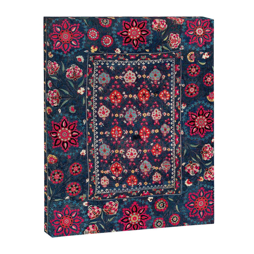 Lakai Suzani Shakhrisyabz Uzbek Embroidery Print Canvas Print Gallery Image 3
