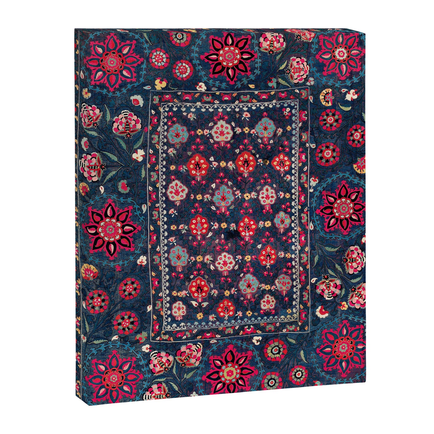 Lakai Suzani Shakhrisyabz Uzbek Embroidery Print Canvas Print Gallery Image 3