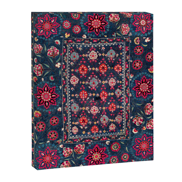 Lakai Suzani Shakhrisyabz Uzbek Embroidery Print Canvas Print Gallery Image 1