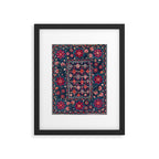 Lakai Suzani Shakhrisyabz Uzbek Embroidery Print Framed Art Print Gallery Image 5