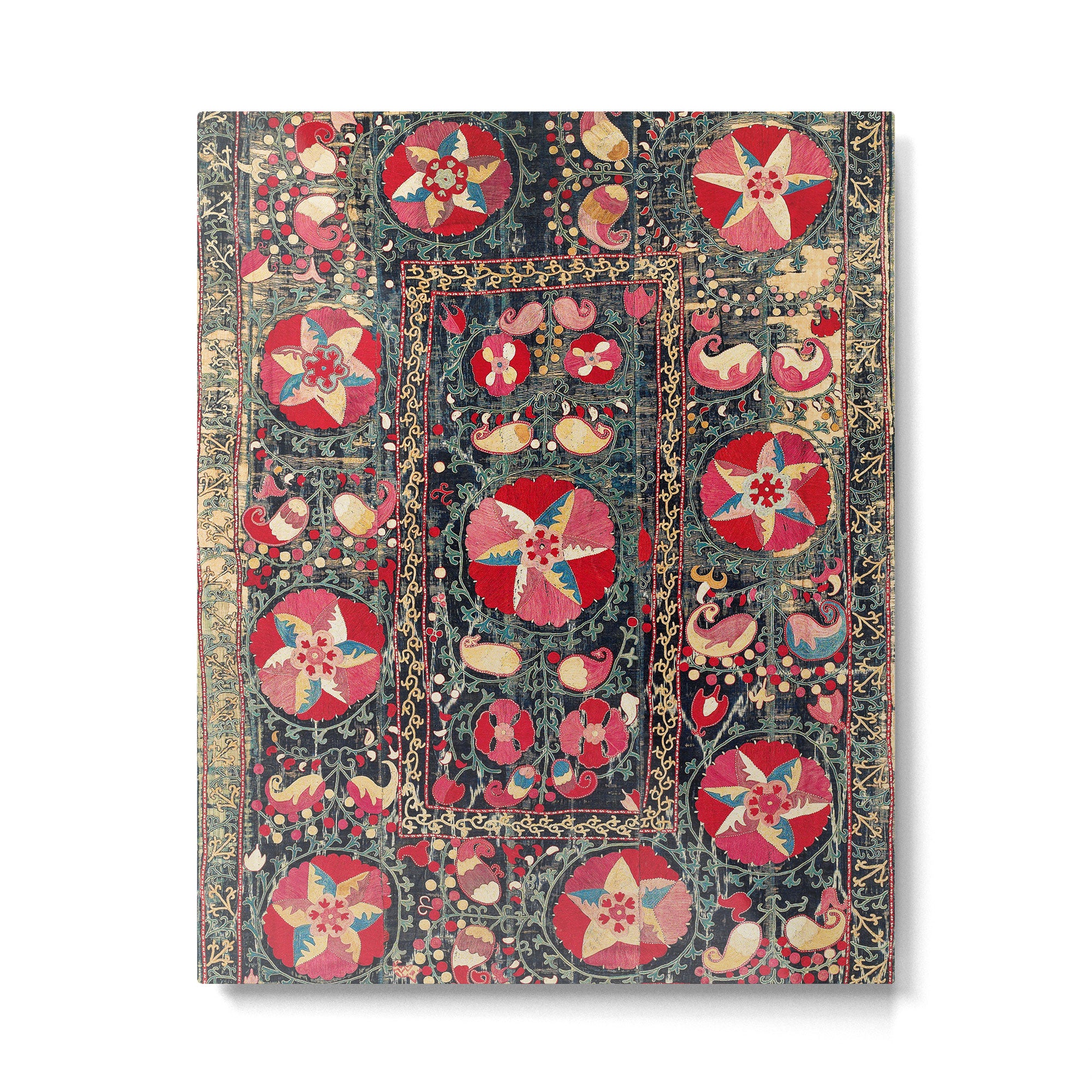 Lakai Suzani Shakhrisyabz Uzbekistan Embroidery Print Metal Print Gallery Image 4