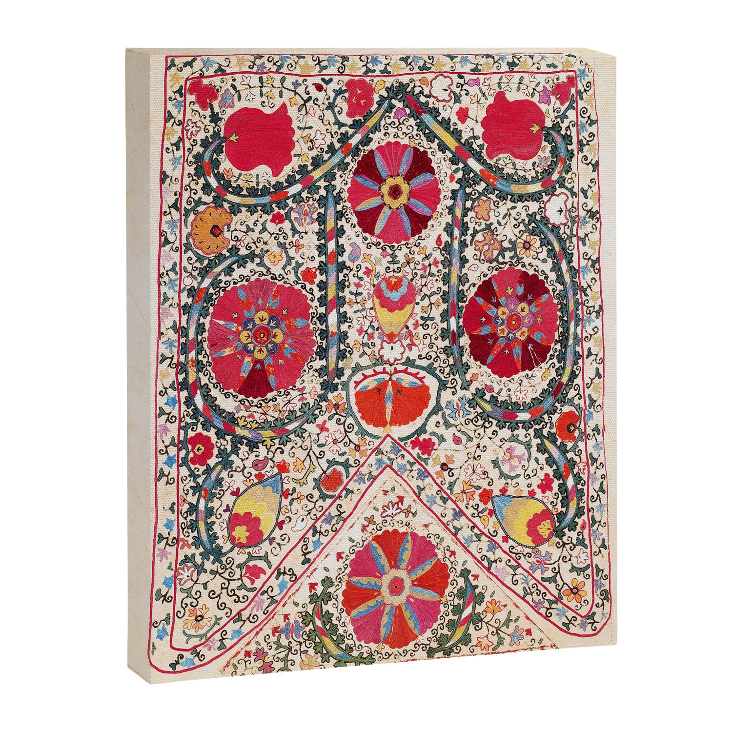 Lakai Suzani Uzbekistan Central Asian Embroidery Print Canvas Print Gallery Image 3