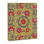 Lakai Suzani Uzbekistan Floral Embroidery Print Canvas Print Gallery Image 3