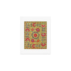 Lakai Suzani Uzbekistan Floral Embroidery Print Art Print Gallery Image 1