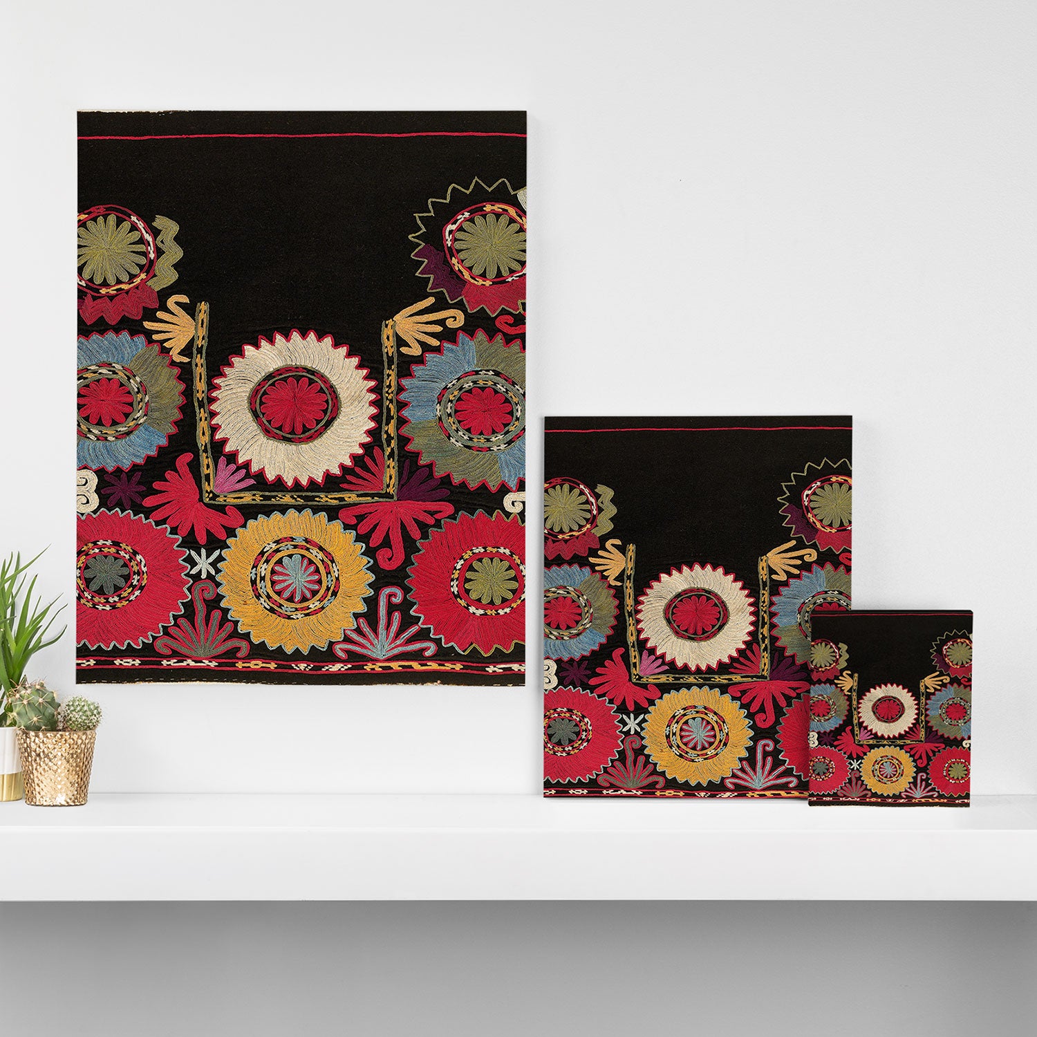 Lakai Uzbekistan Embroidery Print Canvas Print Gallery Image 3