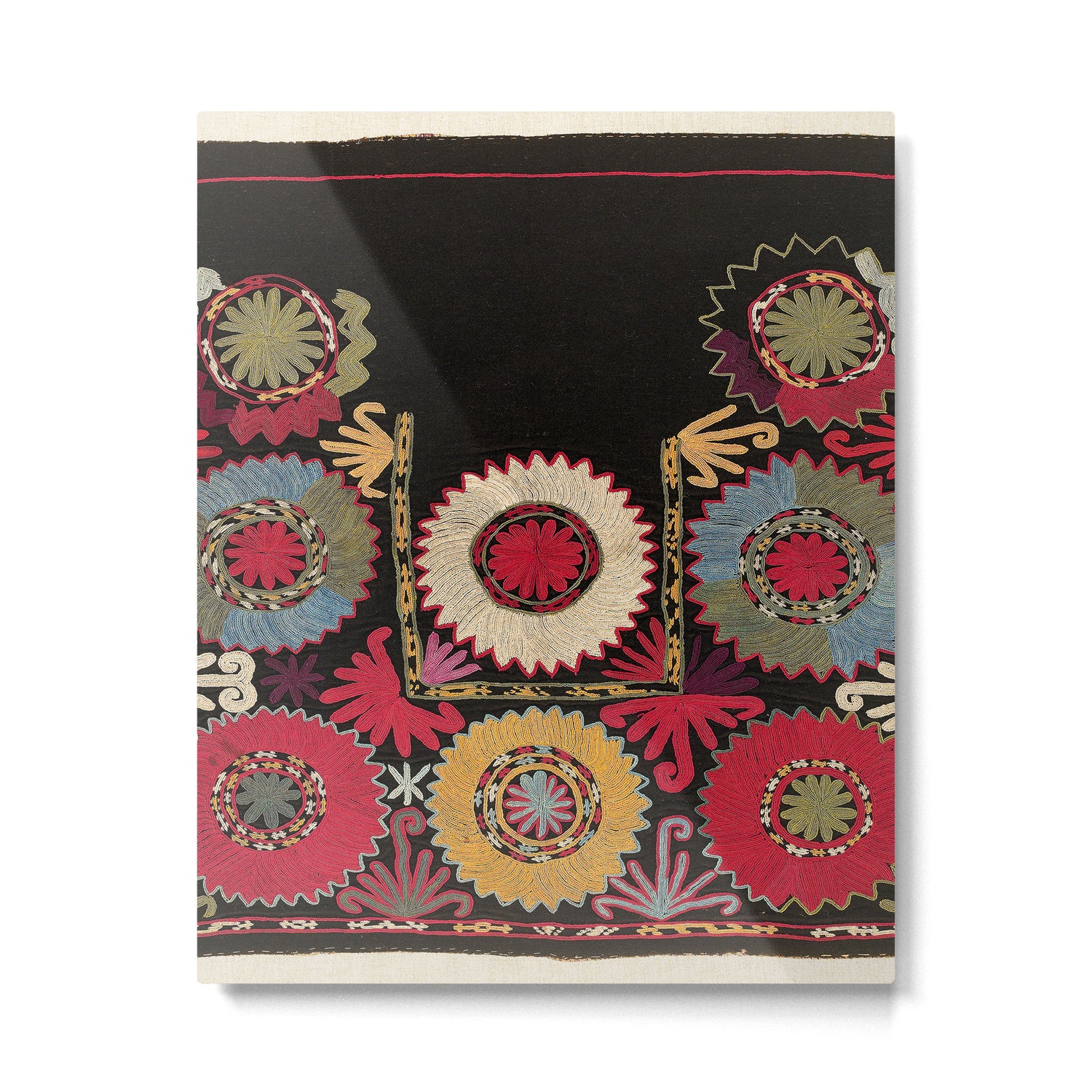 Lakai Uzbekistan Embroidery Print Metal Print Gallery Image 6