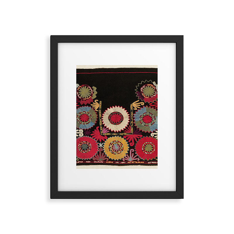 Lakai Uzbekistan Embroidery Print Framed Art Print Gallery Image 6