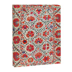 Large Medallion Suzani Bokhara Uzbekistan Floral Embroidery Print Canvas Print Gallery Image 3