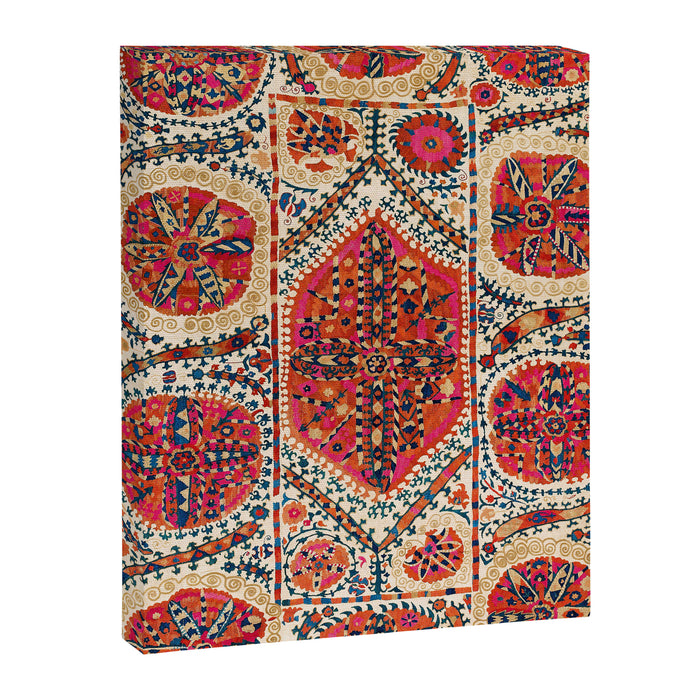 Large Medallion Suzani Print Canvas Print Gallery Image 1