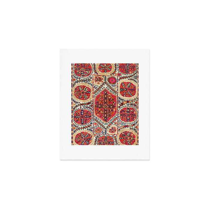 Large Medallion Suzani Print Art Print Gallery Image 1