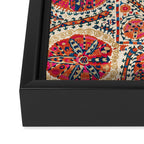 Large Medallion Suzani Print Framed Canvas Print Gallery Image 3