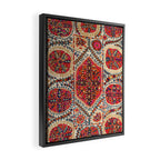 Large Medallion Suzani Print Framed Canvas Print Gallery Image 2