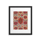 Large Medallion Suzani Print Framed Art Print Gallery Image 4