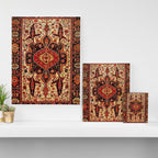 Late 19th Century Serapi Persian Rug Print Canvas Print Gallery Image 3
