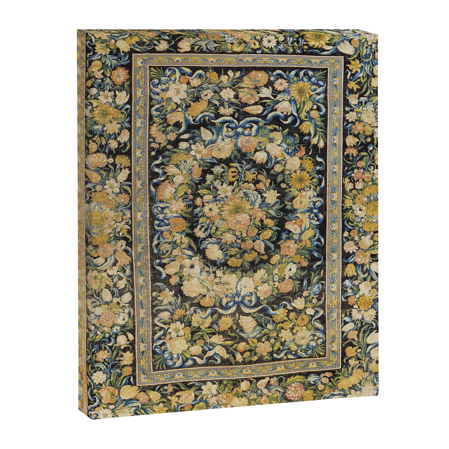 Louis XIV Savonnerie French Floral Carpet Print Canvas Print Gallery Image 3