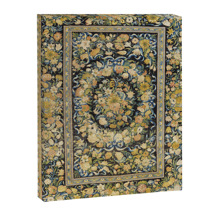 Louis XIV Savonnerie French Floral Carpet Print Canvas Print Gallery Image 1