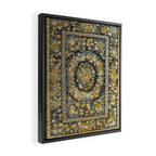 Louis XIV Savonnerie French Floral Carpet Print Framed Canvas Print Gallery Image 2