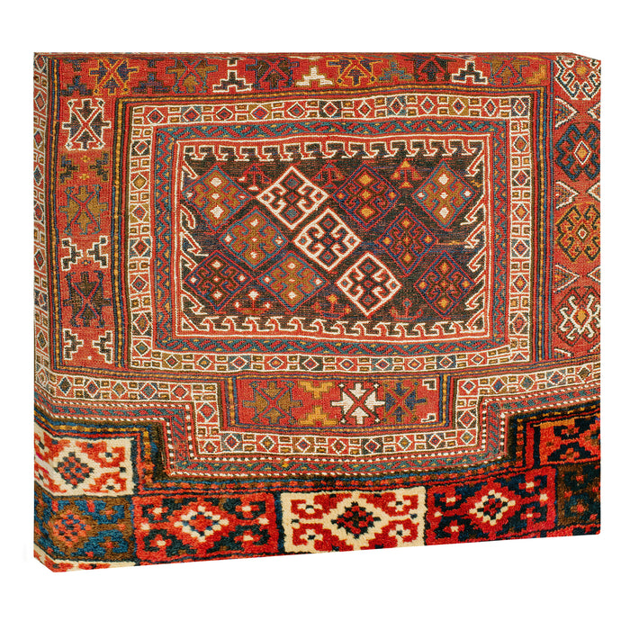 Luri Bakhtiari  Antique West Persian Bag Face Print Canvas Print Gallery Image 1