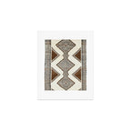 Luri Gabbeh  Antique Fars South West Persian Rug Print Art Print Gallery Image 1