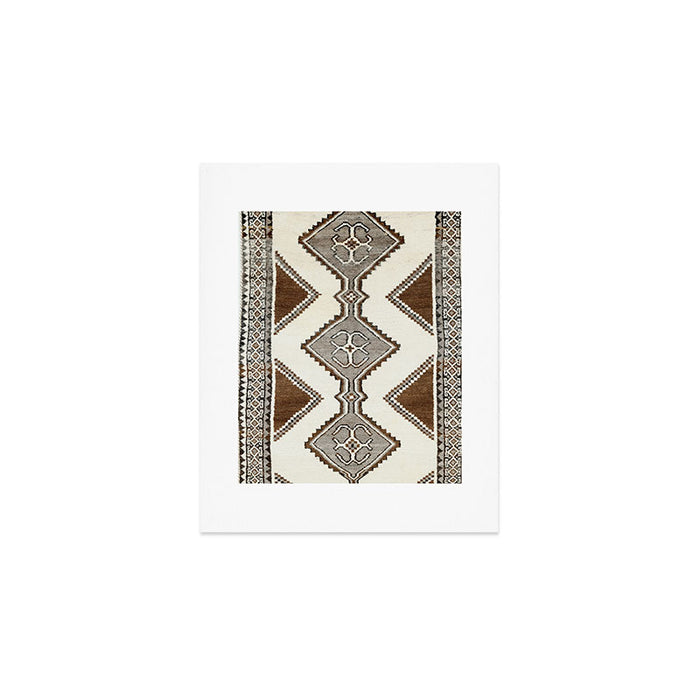 Luri Gabbeh  Antique Fars South West Persian Rug Print Art Print Gallery Image 1
