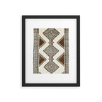 Luri Gabbeh  Antique Fars South West Persian Rug Print Framed Art Print Gallery Image 5