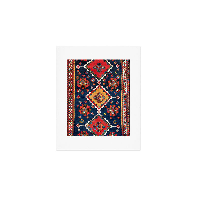 Luri Gabbeh Fars Southwest Persian Rug Print Art Print Gallery Image 1