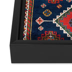 Luri Gabbeh Fars Southwest Persian Rug Print Framed Canvas Print Gallery Image 3