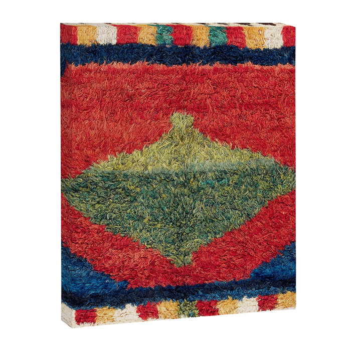 Luri Gabbeh Fars Southwest Persian Rug Print Canvas Print Gallery Image 1