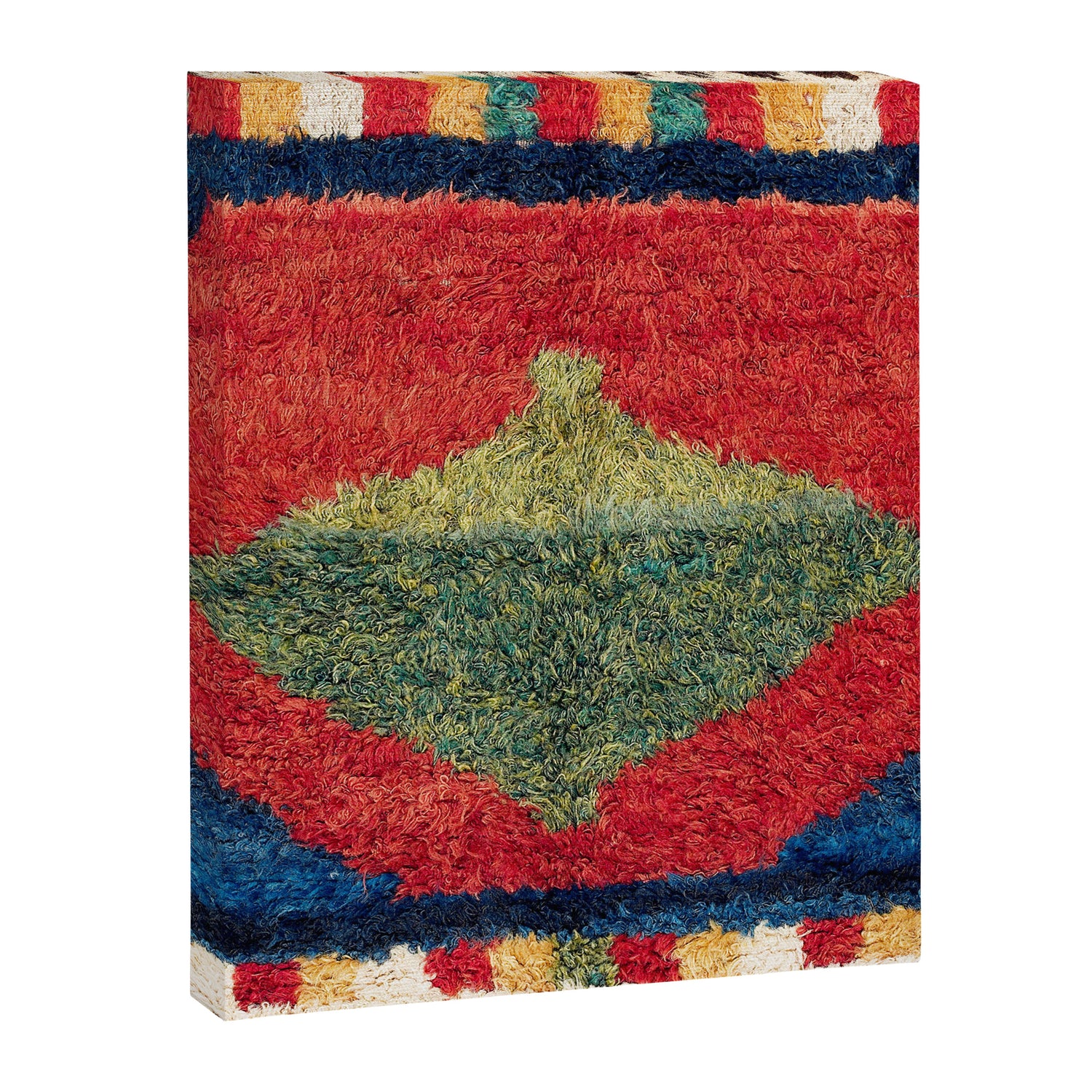 Luri Gabbeh Fars Southwest Persian Rug Print Canvas Print Gallery Image 3