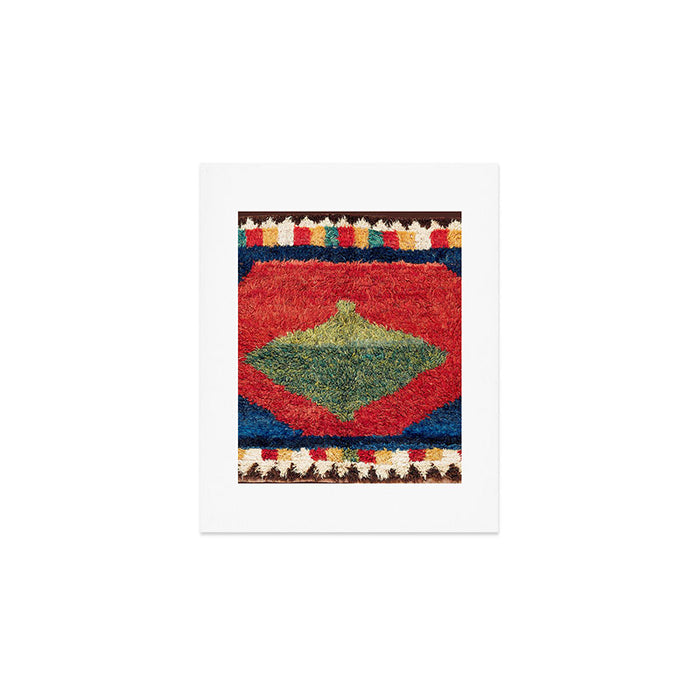 Luri Gabbeh Fars Southwest Persian Rug Print Art Print Gallery Image 1