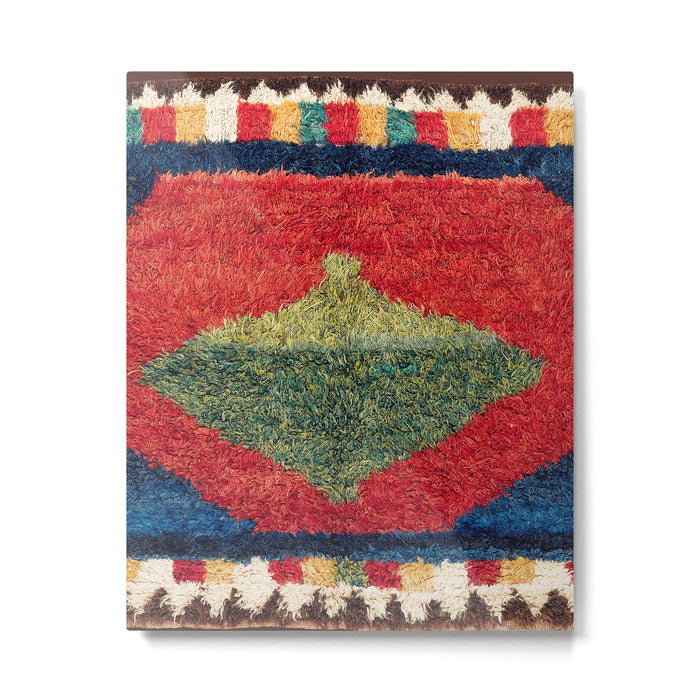 Luri Gabbeh Fars Southwest Persian Rug Print Metal Print Gallery Image 1