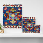 Malatya East Anatolia Antique Turkish Rug Print Canvas Print Gallery Image 3