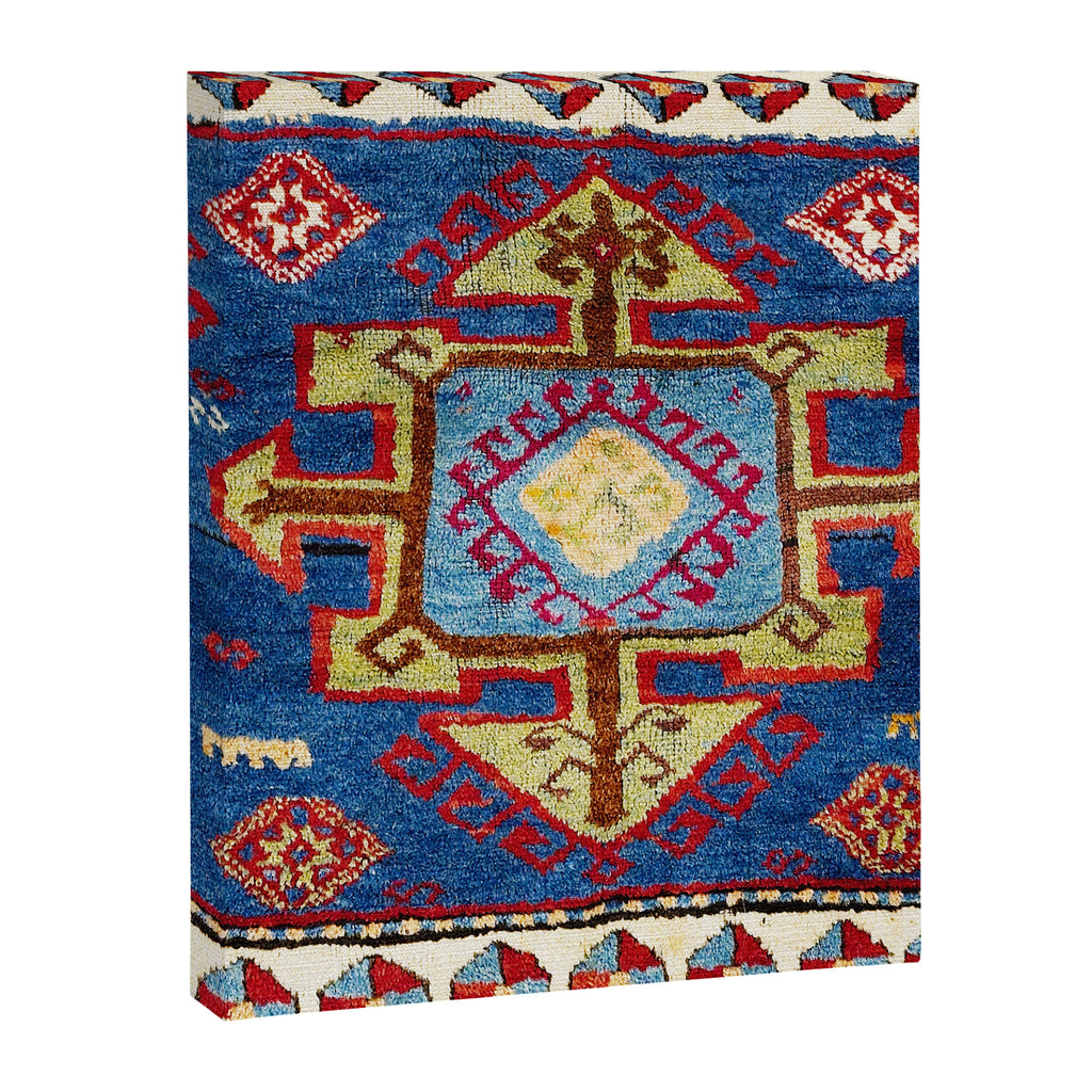 Malatya East Anatolia Antique Turkish Rug Print Canvas Print Gallery Image 3