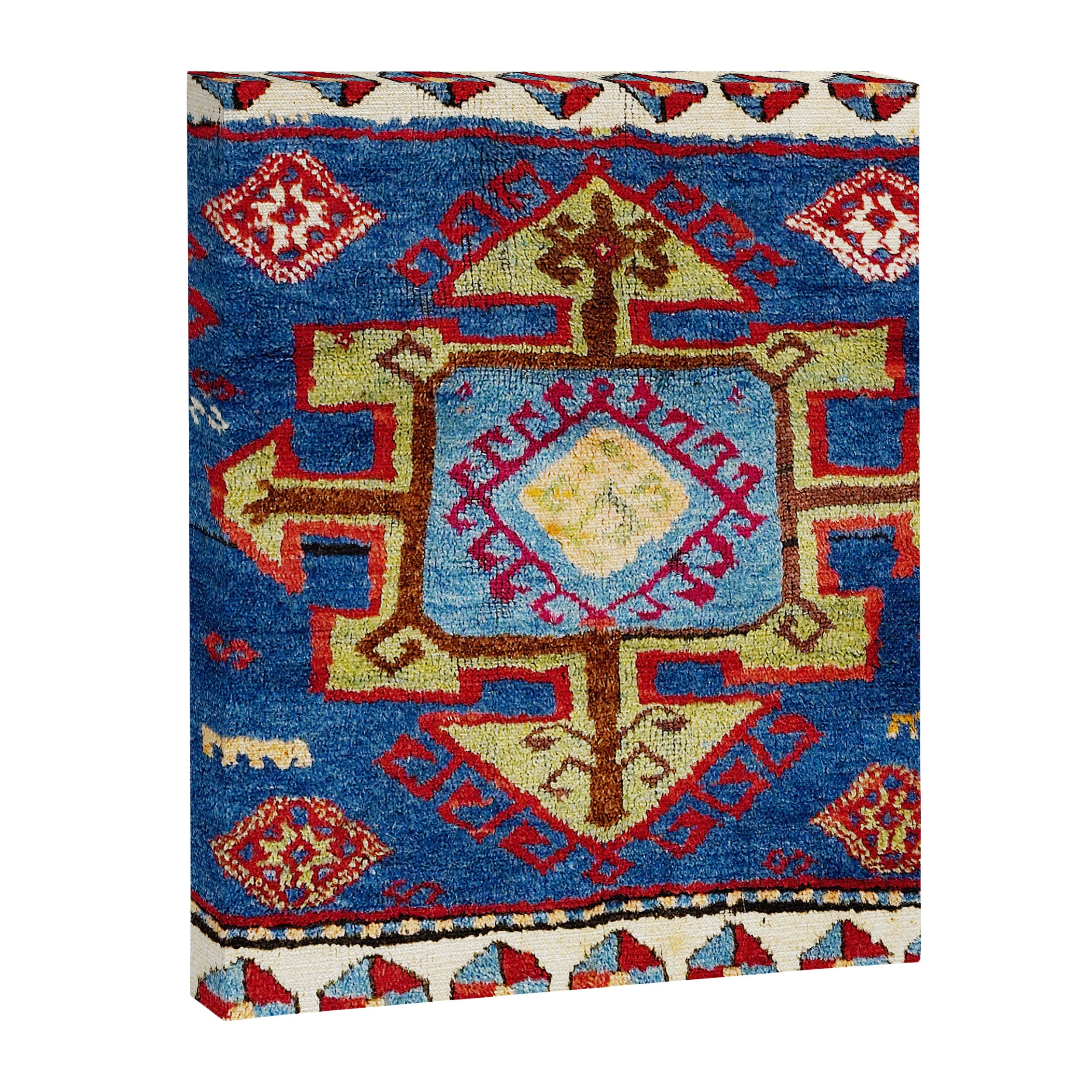 Malatya East Anatolia Antique Turkish Rug Print Canvas Print Gallery Image 3