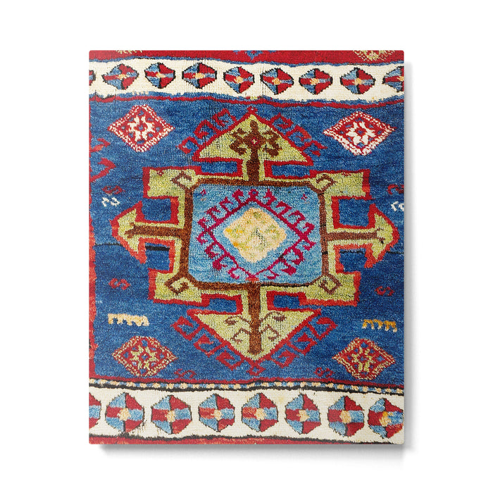 Malatya East Anatolia Antique Turkish Rug Print Metal Print Gallery Image 1