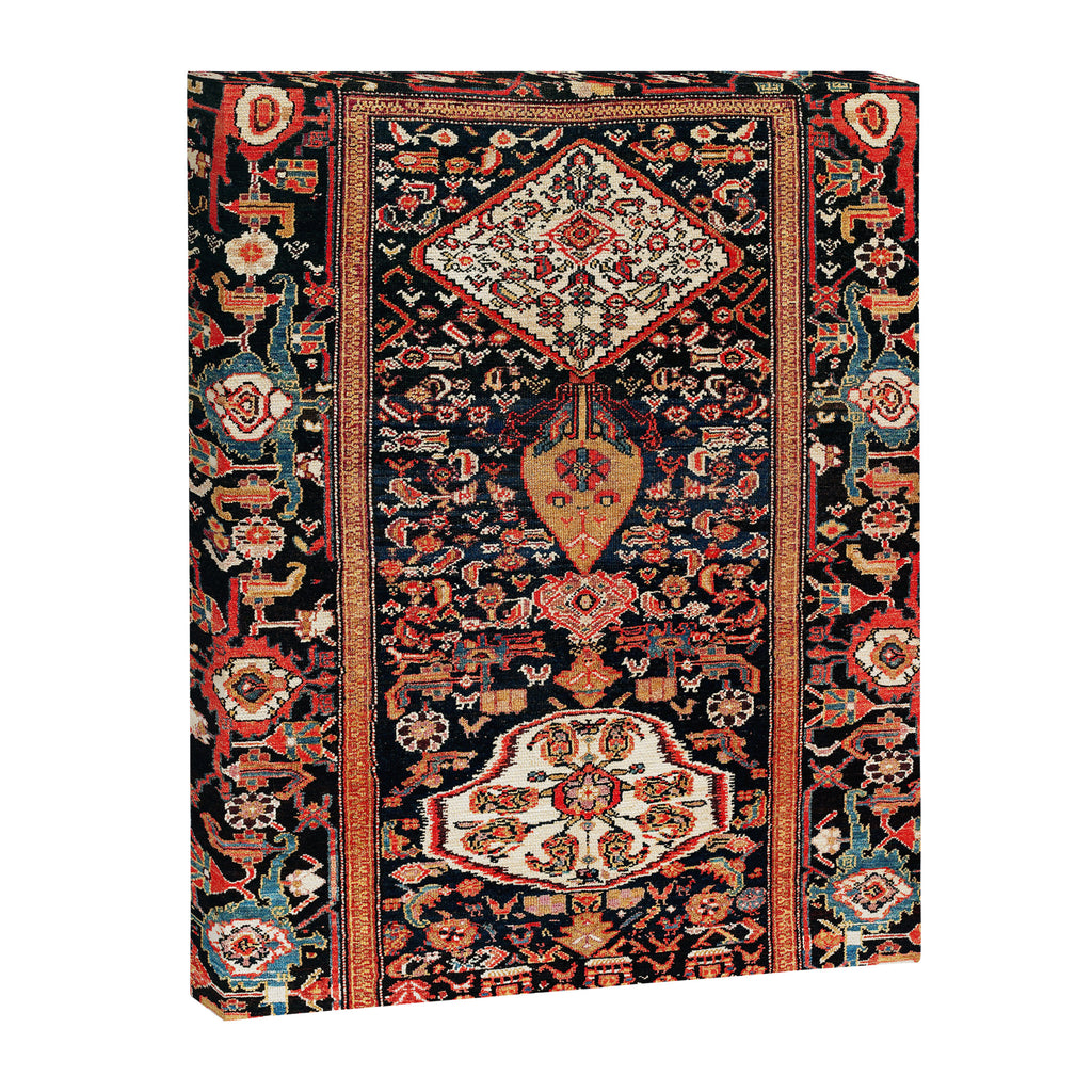 Malayer Hamadan West Persian Rug Canvas Print Gallery Image 3