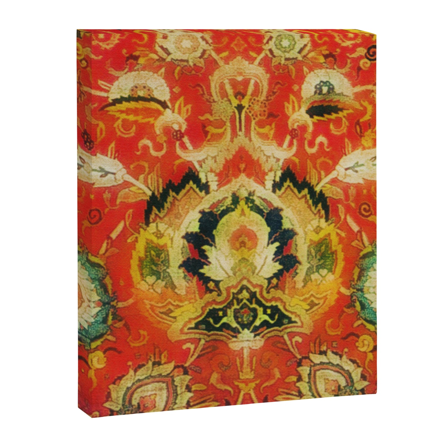 Mashad Antique Persian Rug Print Canvas Print Gallery Image 3
