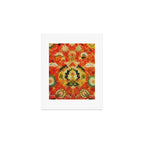 Mashad Antique Persian Rug Print Art Print Gallery Image 1