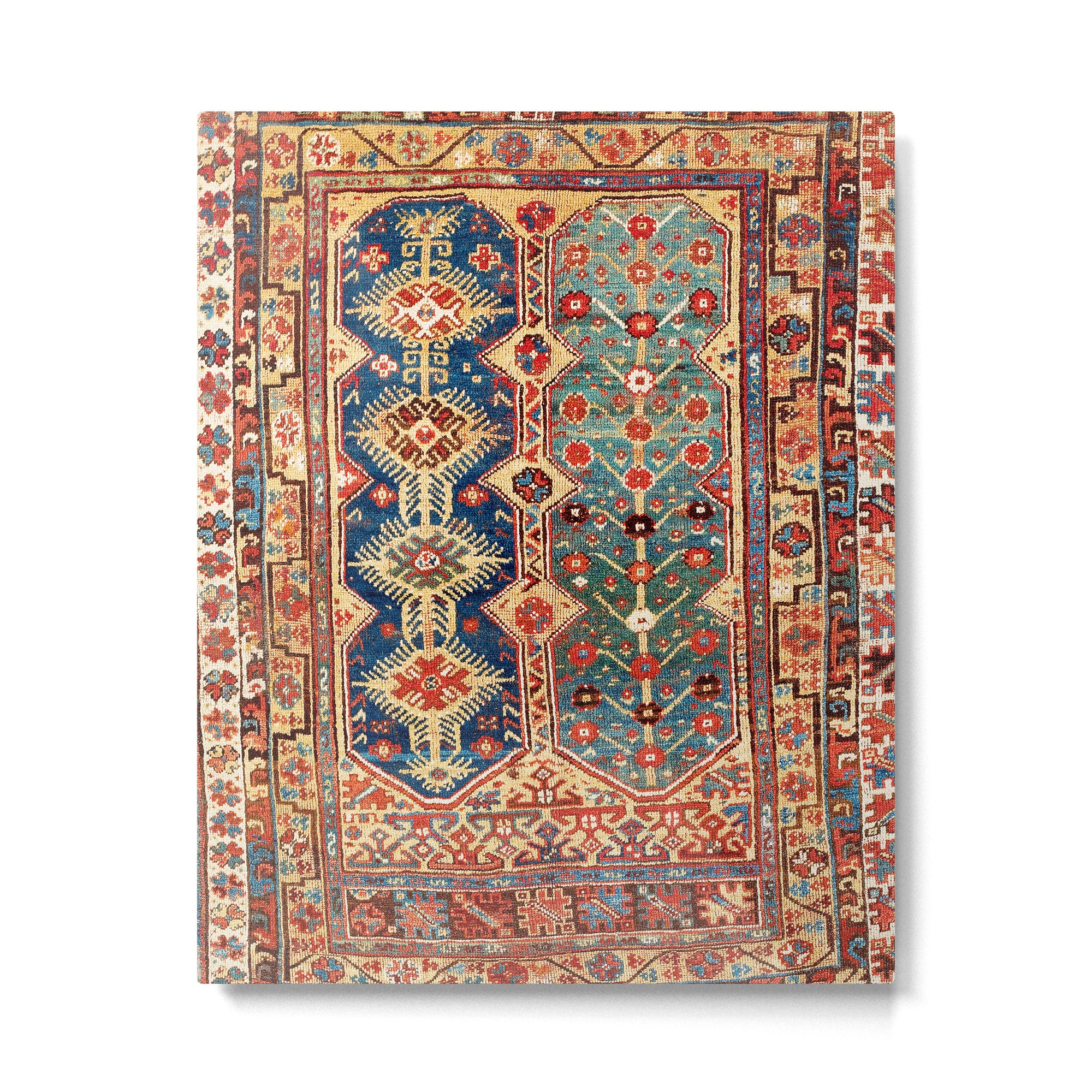 Megri Southwest  Anatolian Rug Print Metal Print Gallery Image 4