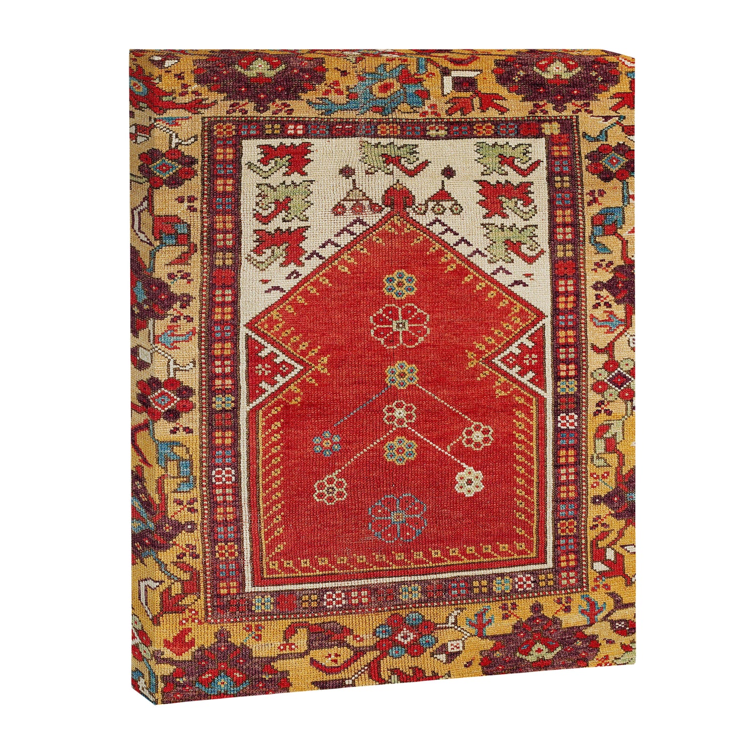 Milas Southwest Anatolian Niche Rug Print Canvas Print Gallery Image 3