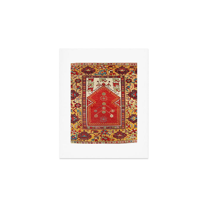 Milas Southwest Anatolian Niche Rug Print Art Print Gallery Image 1