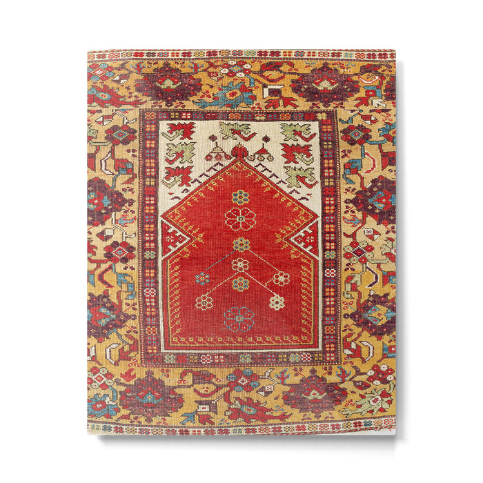 Milas Southwest Anatolian Niche Rug Print Metal Print Gallery Image 1