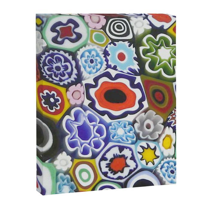 Millefiori Murano Italian Glass Print Canvas Print Gallery Image 1