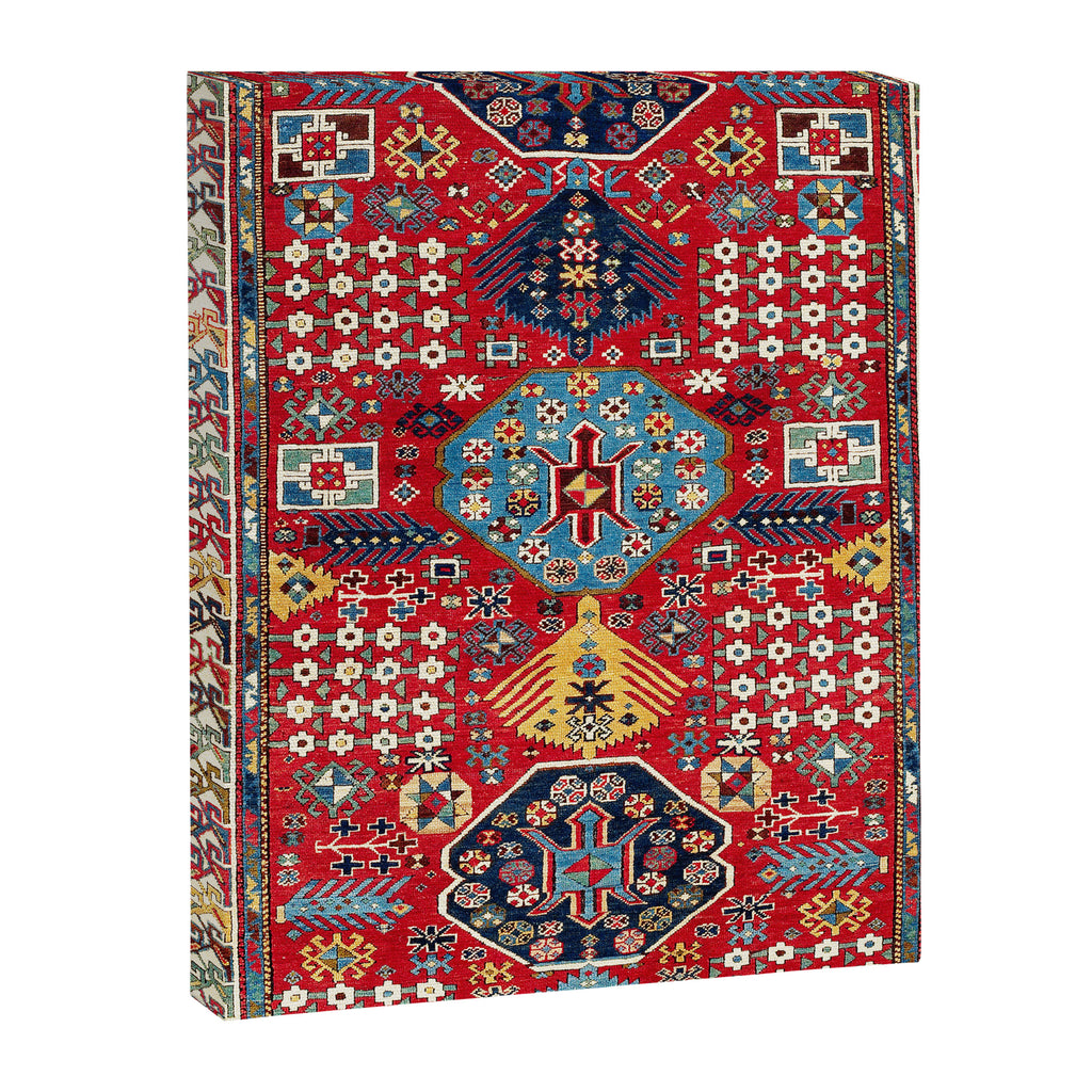 Moghan Azerbaijan South East Caucasus Rug Print Canvas Print Gallery Image 3