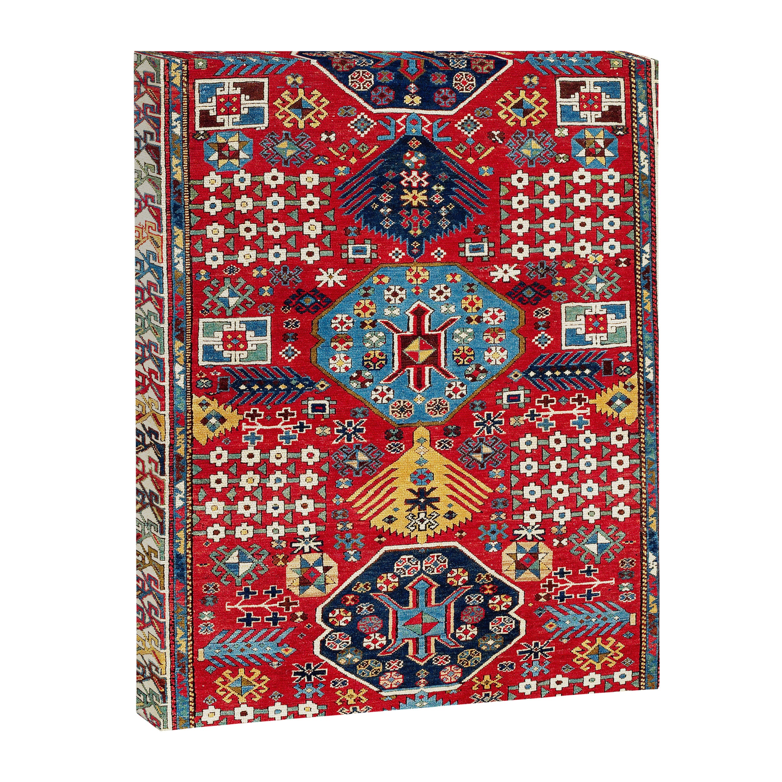 Moghan Azerbaijan South East Caucasus Rug Print Canvas Print Gallery Image 3