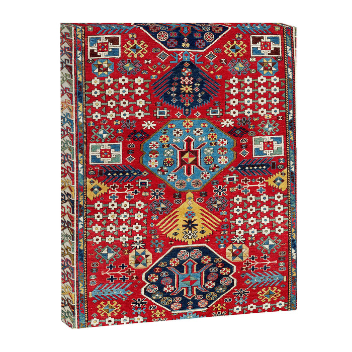 Moghan Azerbaijan South East Caucasus Rug Print Canvas Print Gallery Image 1