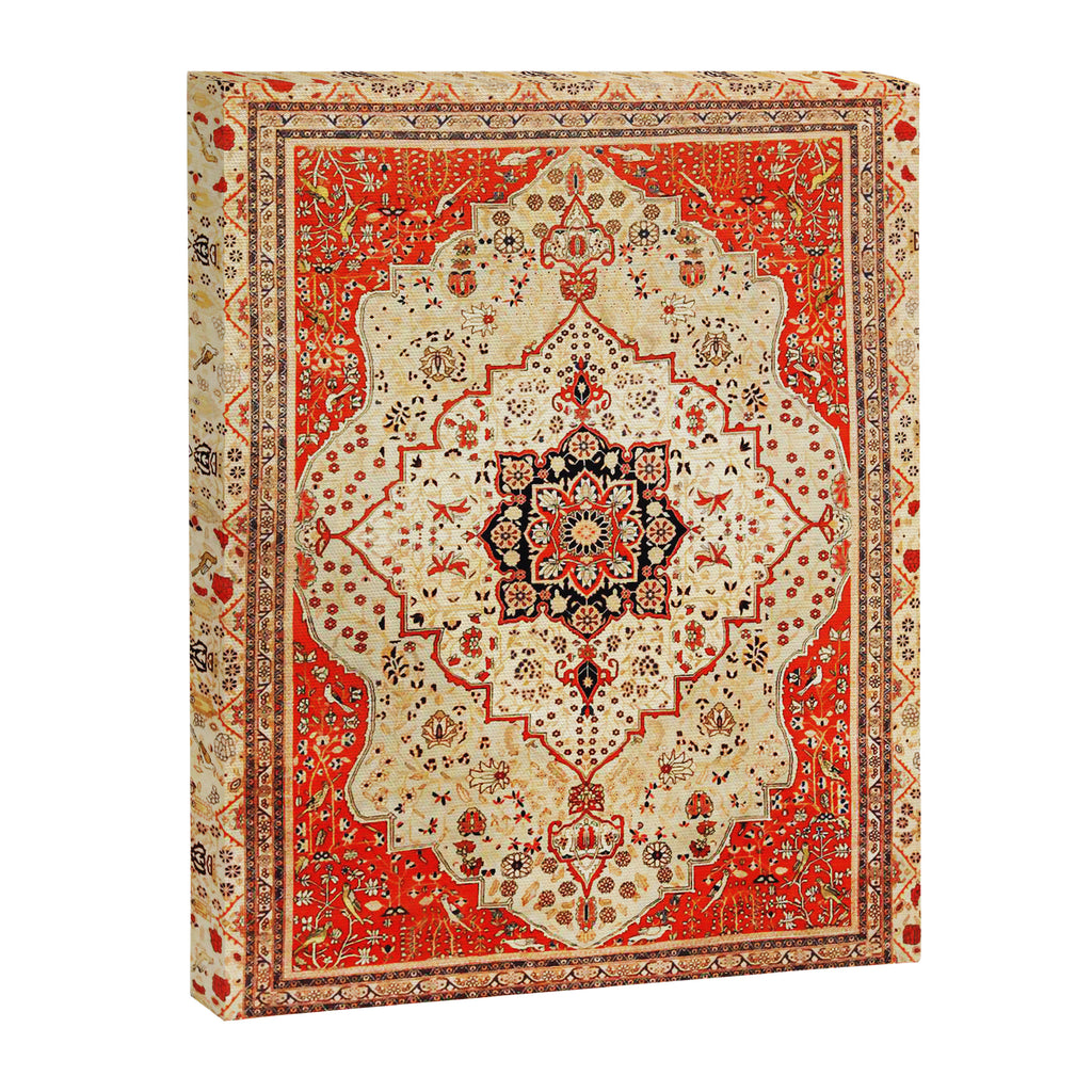 Mohtasham Kashan Antique Persian Rug Print Canvas Print Gallery Image 6