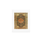 Mohtashem Kashan Vintage Persian Rug Print Art Print Gallery Image 1