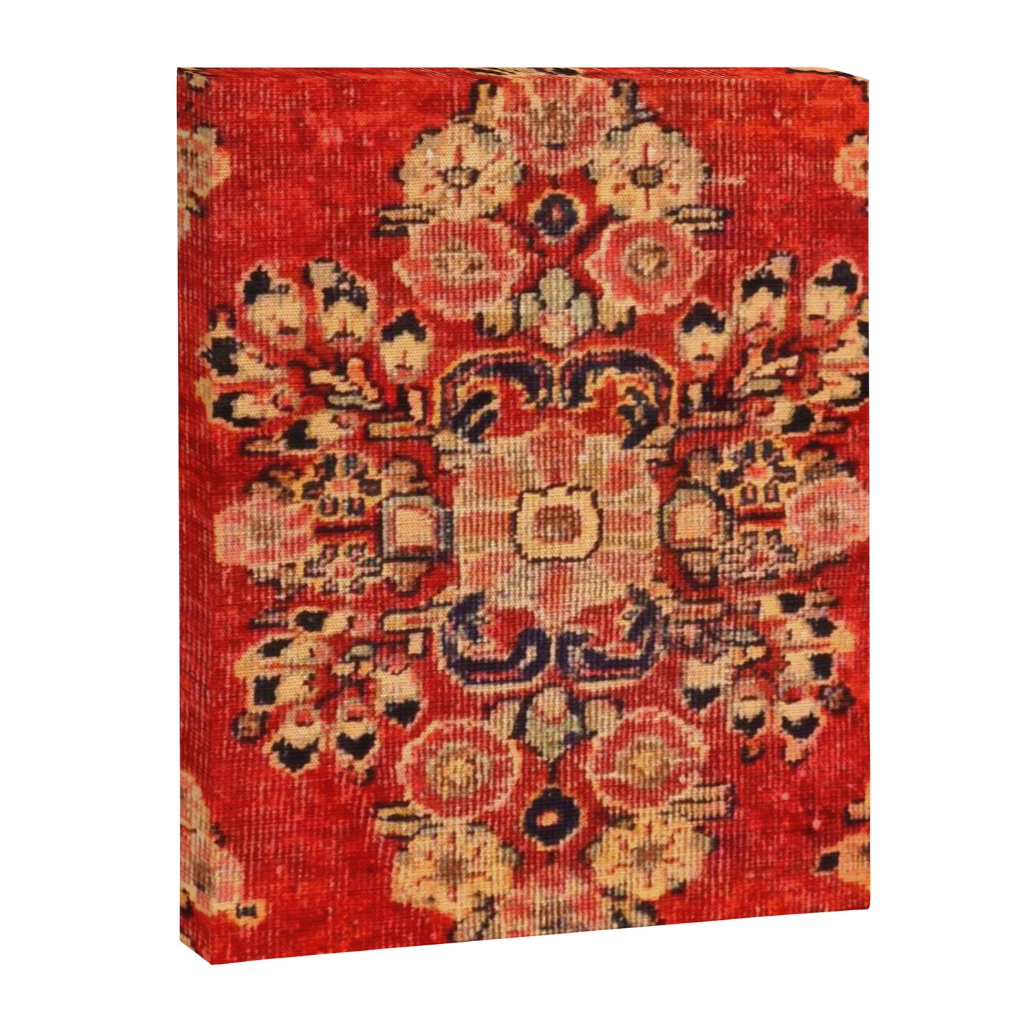 Moshkabad Antique Persian Rug Print Canvas Print Gallery Image 3