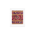 Mughal North Indian Late 17th Century Silk Carpet Print Art Print Gallery Image 1